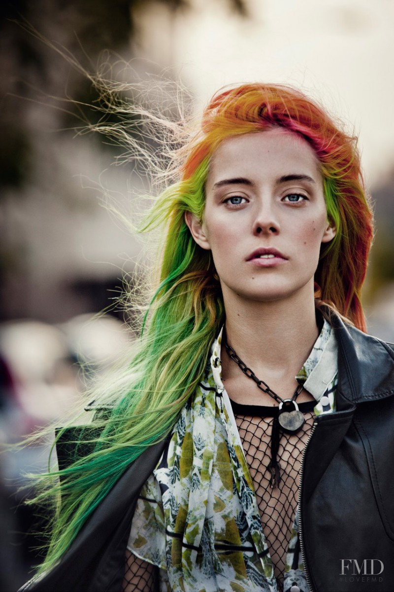 Chloe Norgaard featured in The Misfits, December 2012