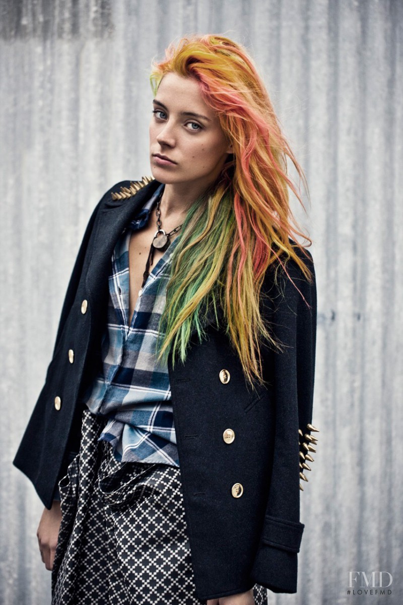 Chloe Norgaard featured in The Misfits, December 2012