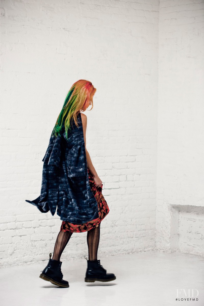 Chloe Norgaard featured in The Misfits, December 2012