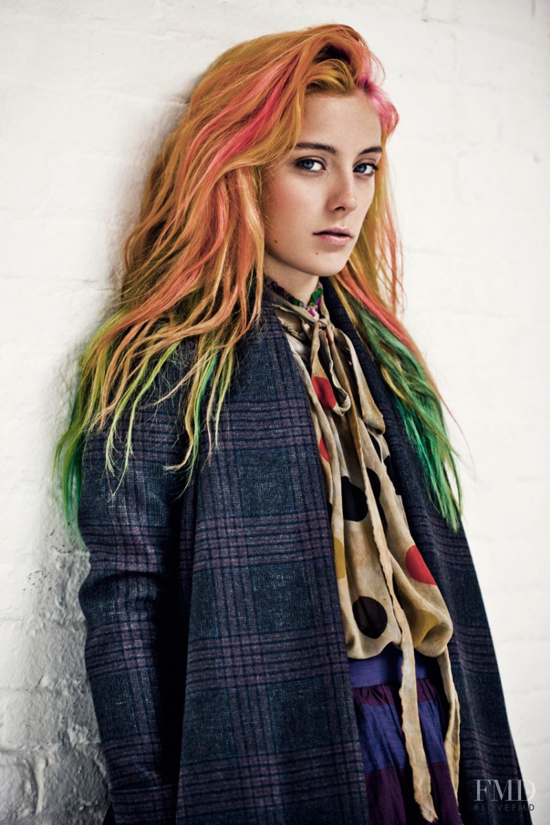 Chloe Norgaard featured in The Misfits, December 2012