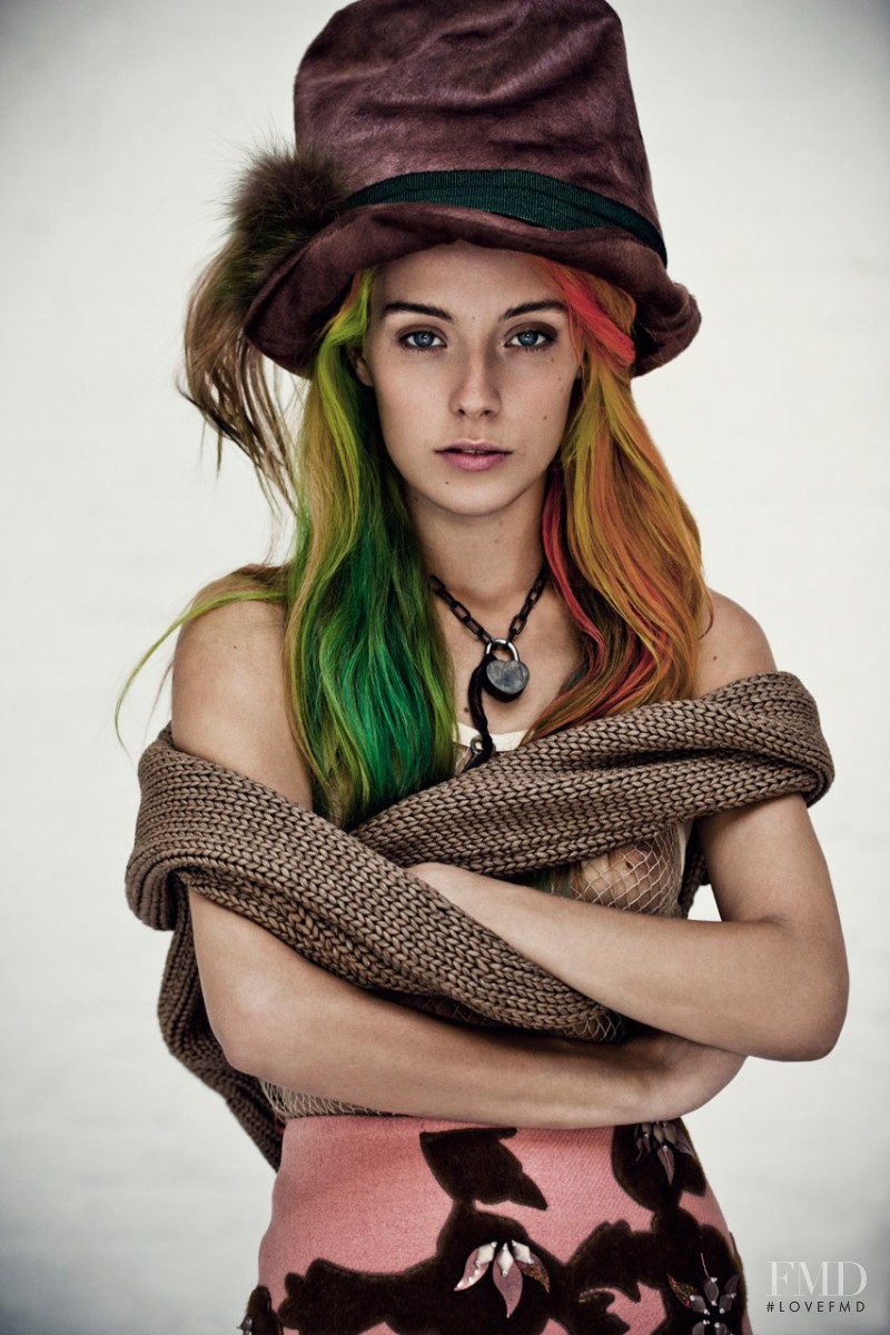 Chloe Norgaard featured in The Misfits, December 2012