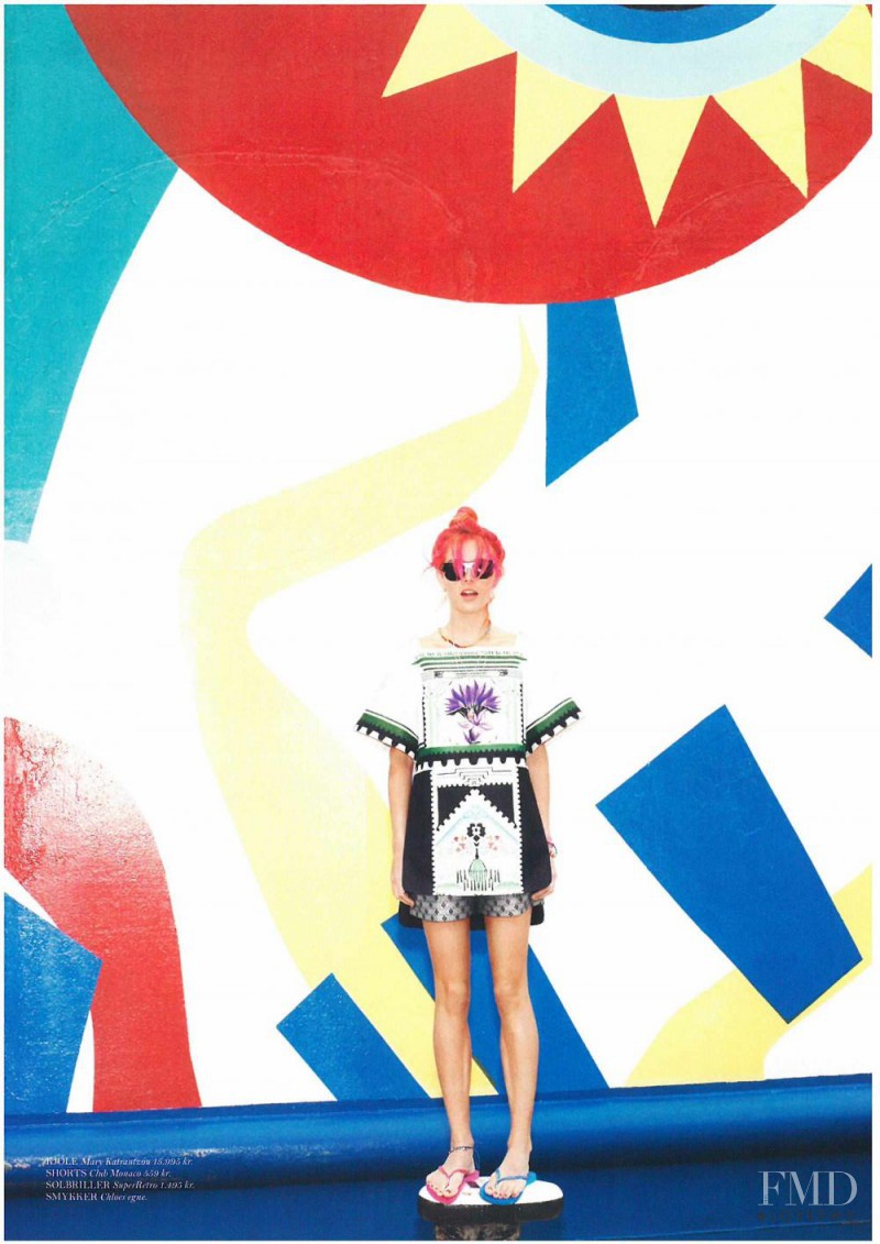 Chloe Norgaard featured in Heat, June 2013