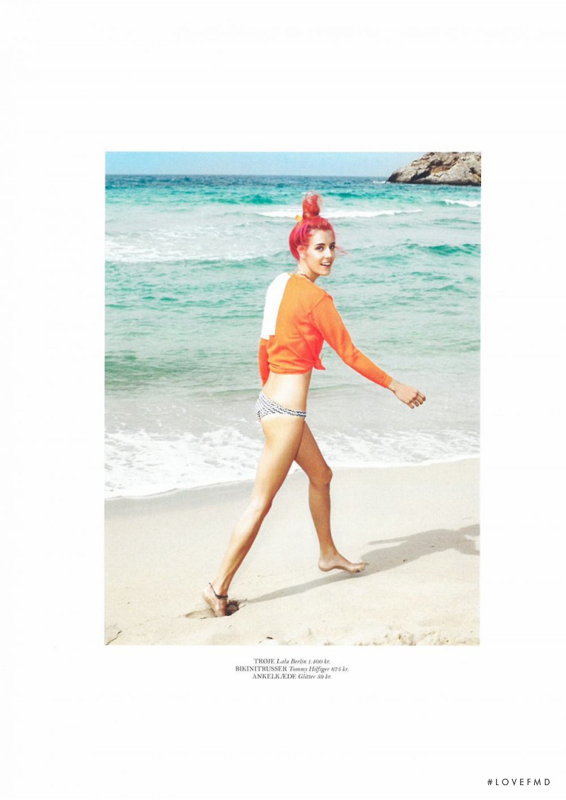 Chloe Norgaard featured in Heat, June 2013