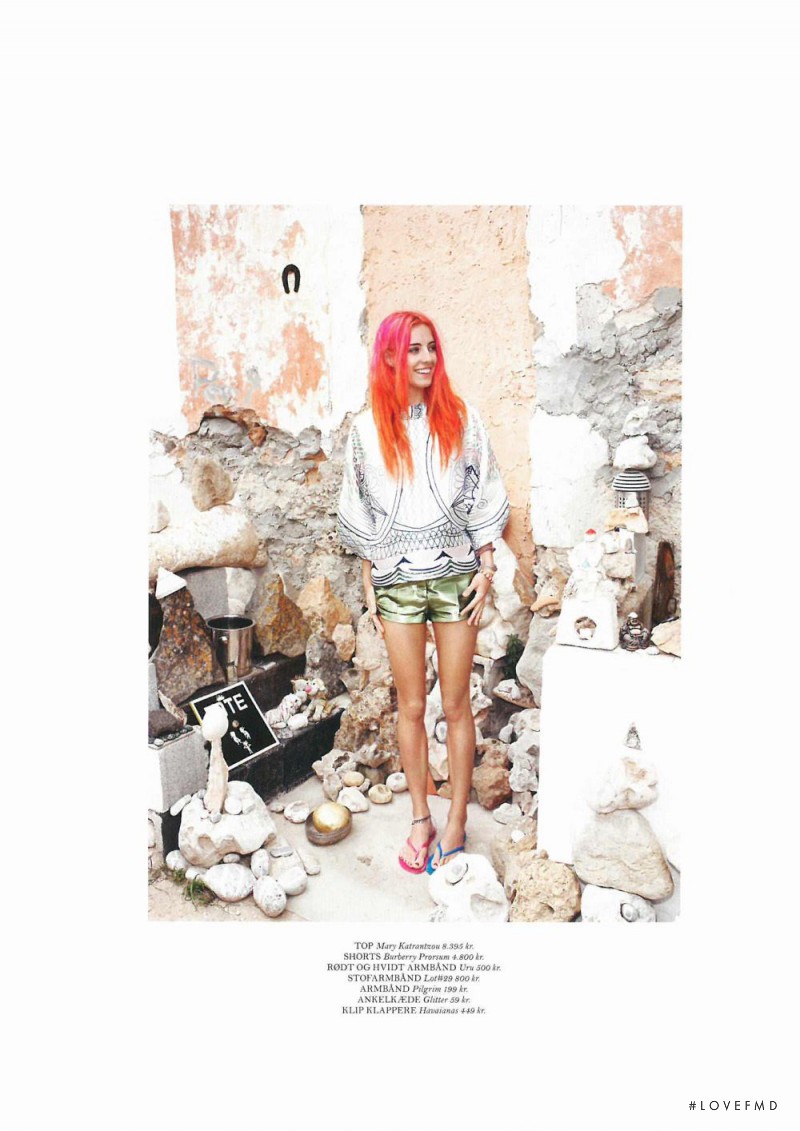 Chloe Norgaard featured in Heat, June 2013