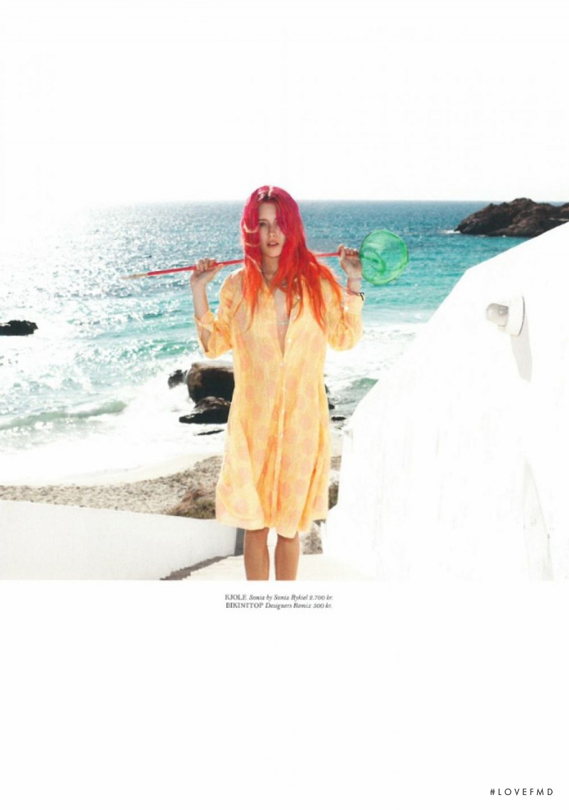 Chloe Norgaard featured in Heat, June 2013