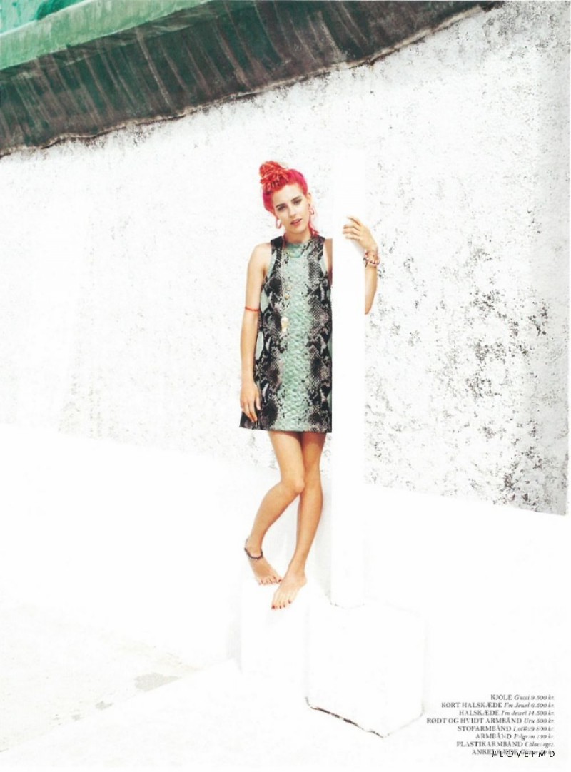 Chloe Norgaard featured in Heat, June 2013