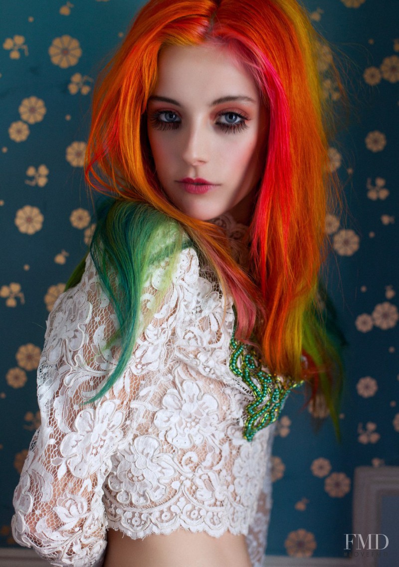 Chloe Norgaard featured in Never The Bride, September 2012