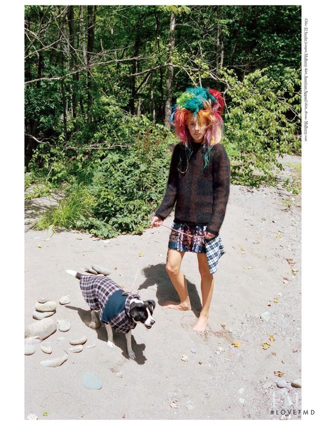 Chloe Norgaard featured in Chloe and Friends, September 2013