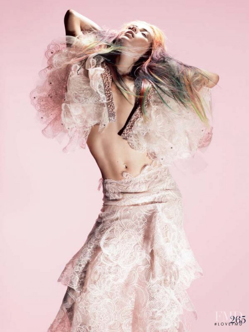Chloe Norgaard featured in The Art Of Couture, December 2013