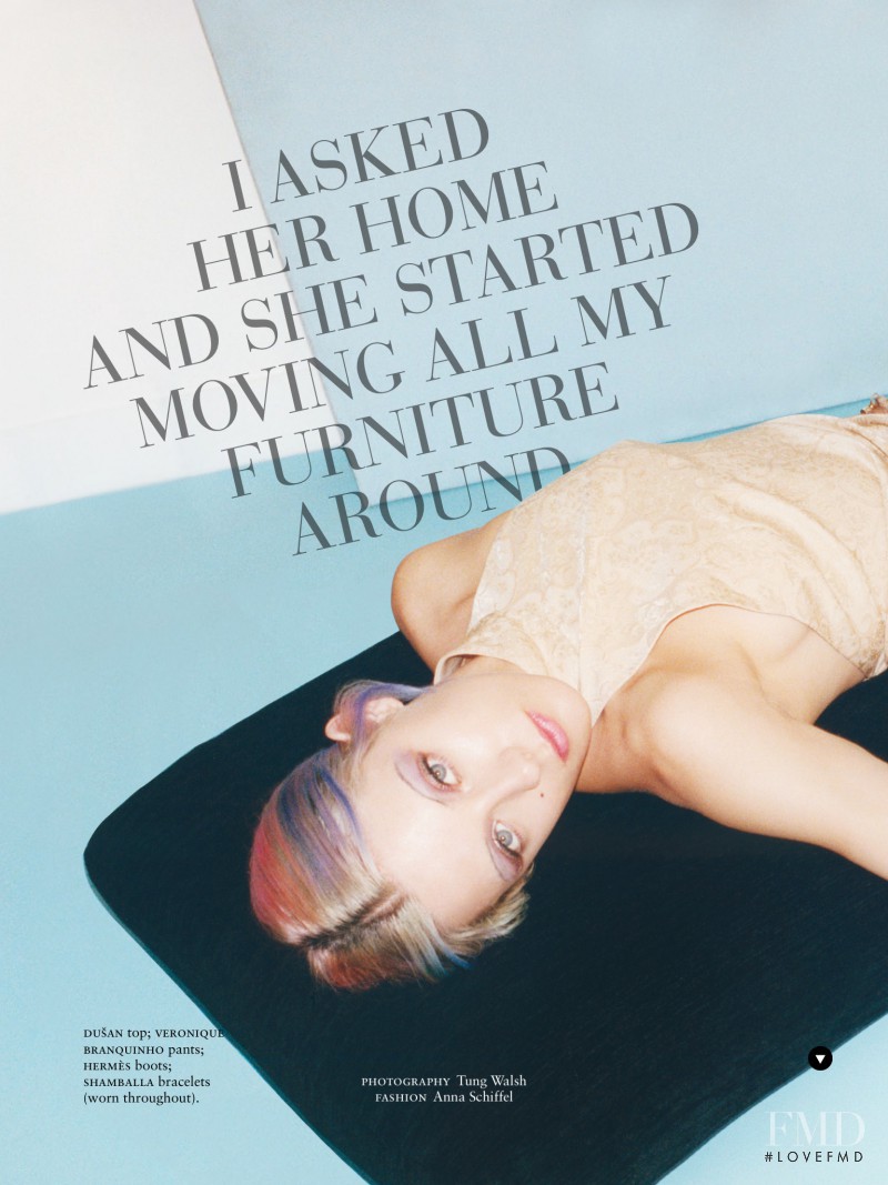 Chloe Norgaard featured in I Asked Her Home And She Started Moving All My Furniture Around, September 2013