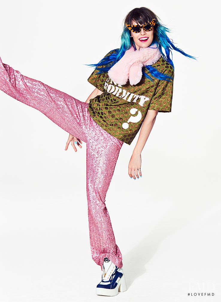 Chloe Norgaard featured in Brillo Furry, January 2015