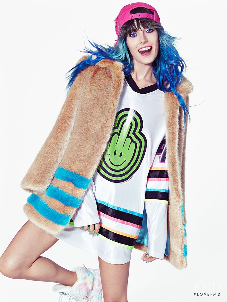 Chloe Norgaard featured in Brillo Furry, January 2015