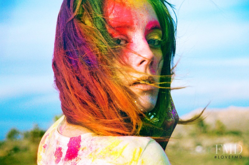 Chloe Norgaard featured in In Love With Color, July 2015