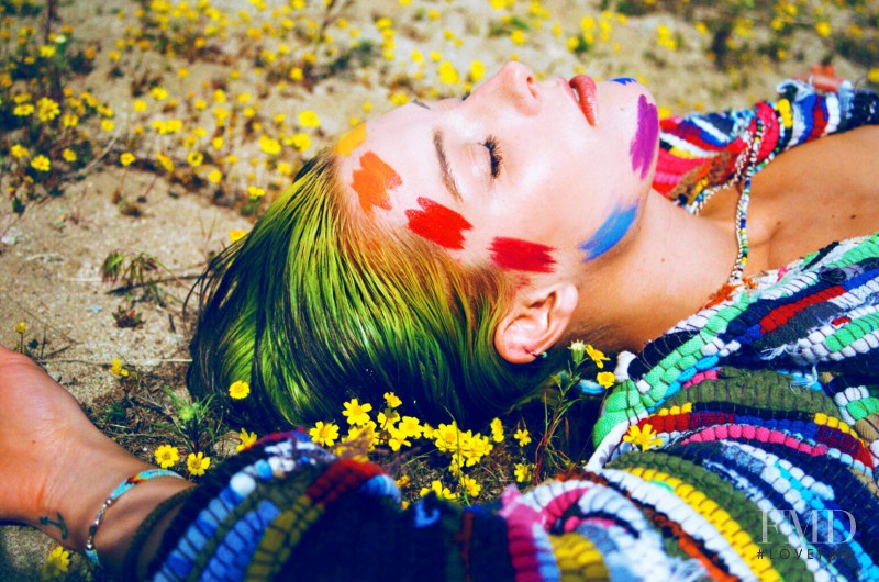 Chloe Norgaard featured in In Love With Color, July 2015