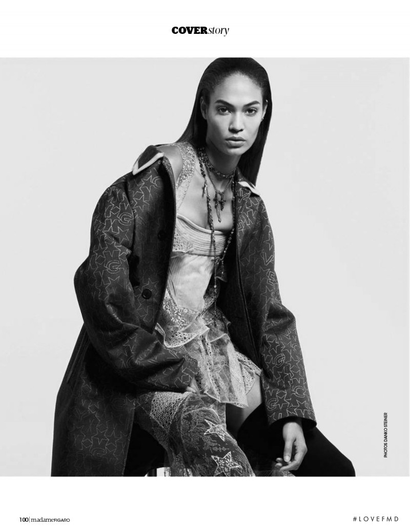 Joan Smalls featured in Joan Smalls and Riccardo Tisci Passions Francaises, September 2015