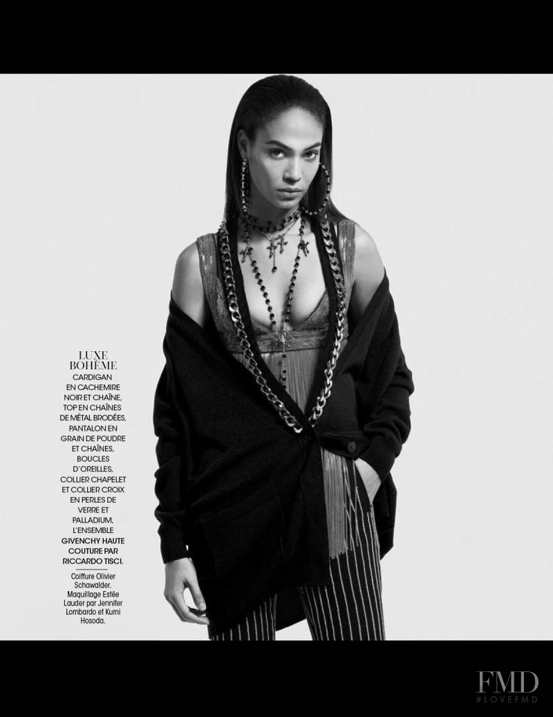 Joan Smalls featured in Joan Smalls and Riccardo Tisci Passions Francaises, September 2015