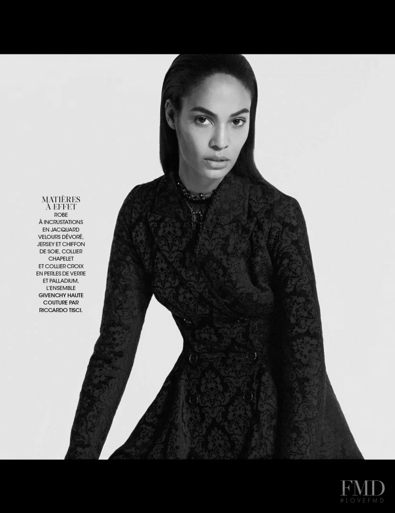 Joan Smalls featured in Joan Smalls and Riccardo Tisci Passions Francaises, September 2015