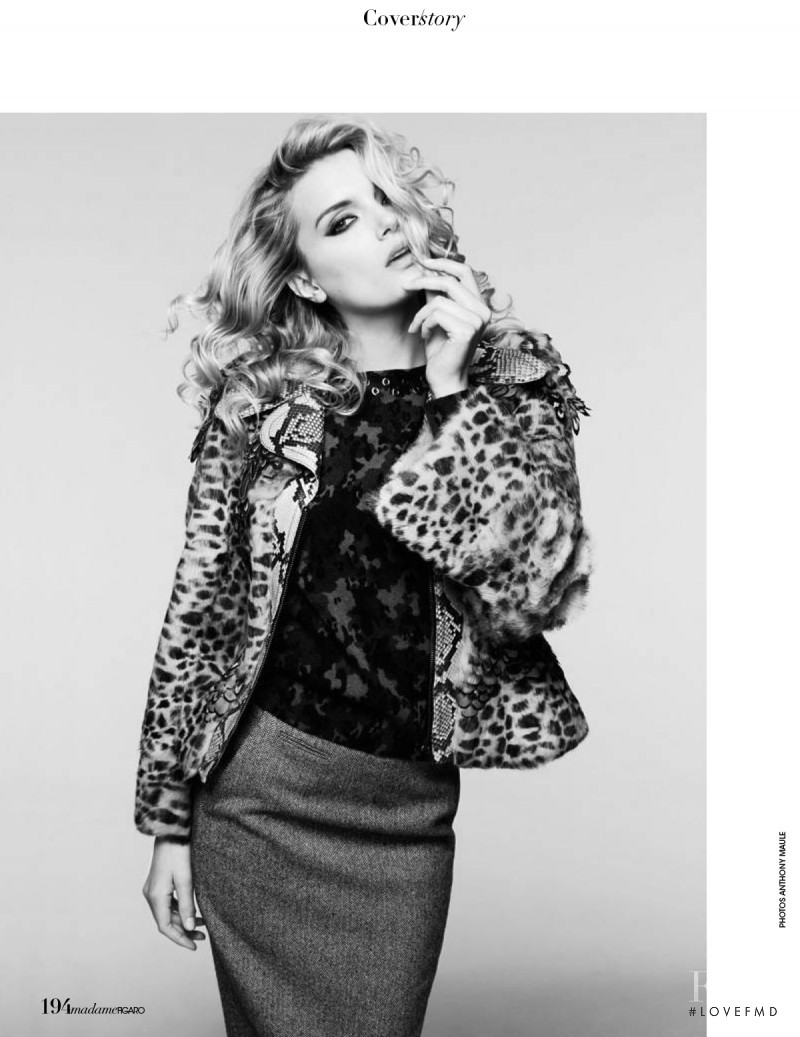 Lily Donaldson featured in Carine Roitfeld L\'Exercice Du Style, September 2015