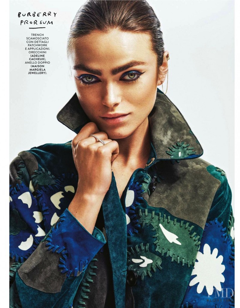 Sophie Vlaming featured in Stile senza frontiere, October 2015