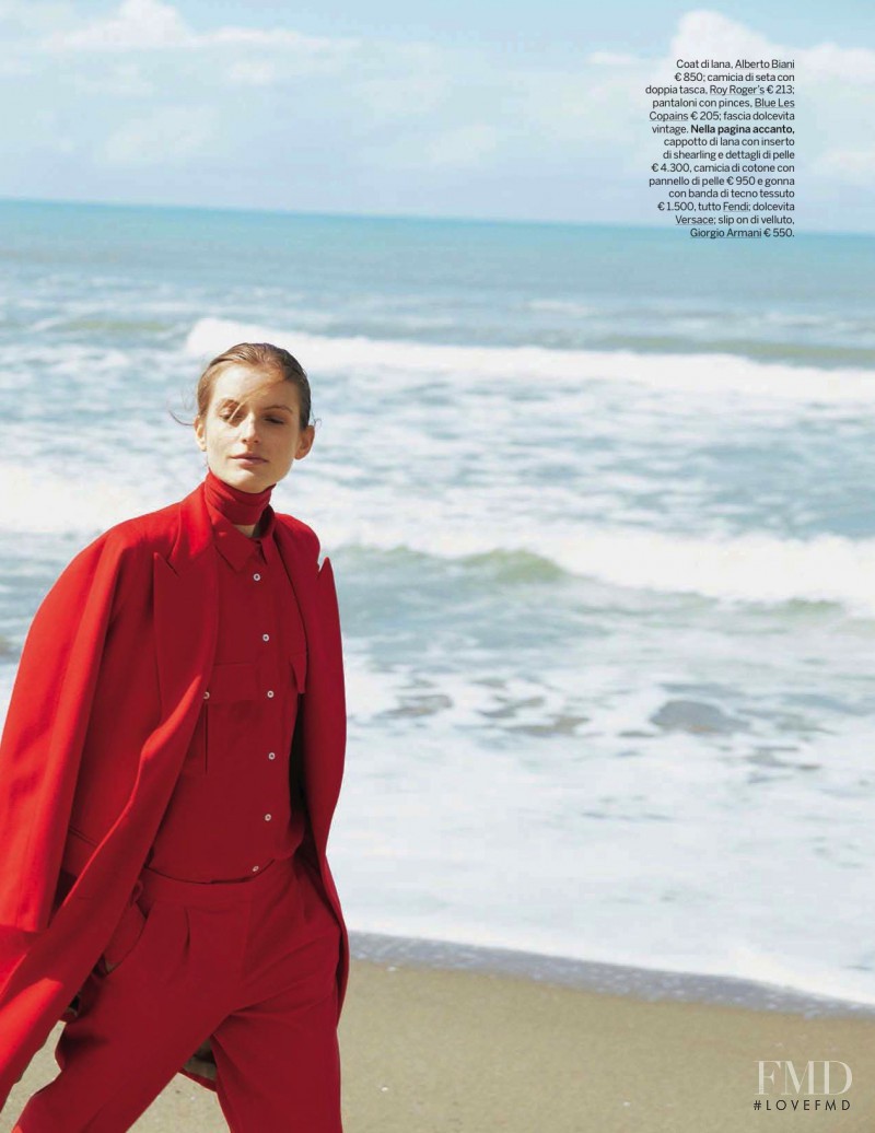 Sophie Kanny featured in Red, October 2015