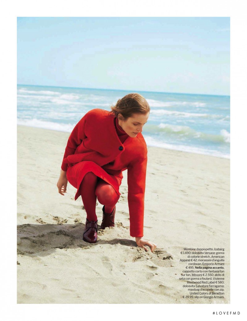 Sophie Kanny featured in Red, October 2015