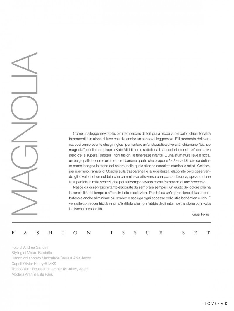 Magnolia, October 2015