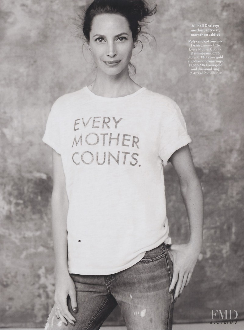 Christy Turlington featured in The Most Beautiful Woman in the World, May 2015