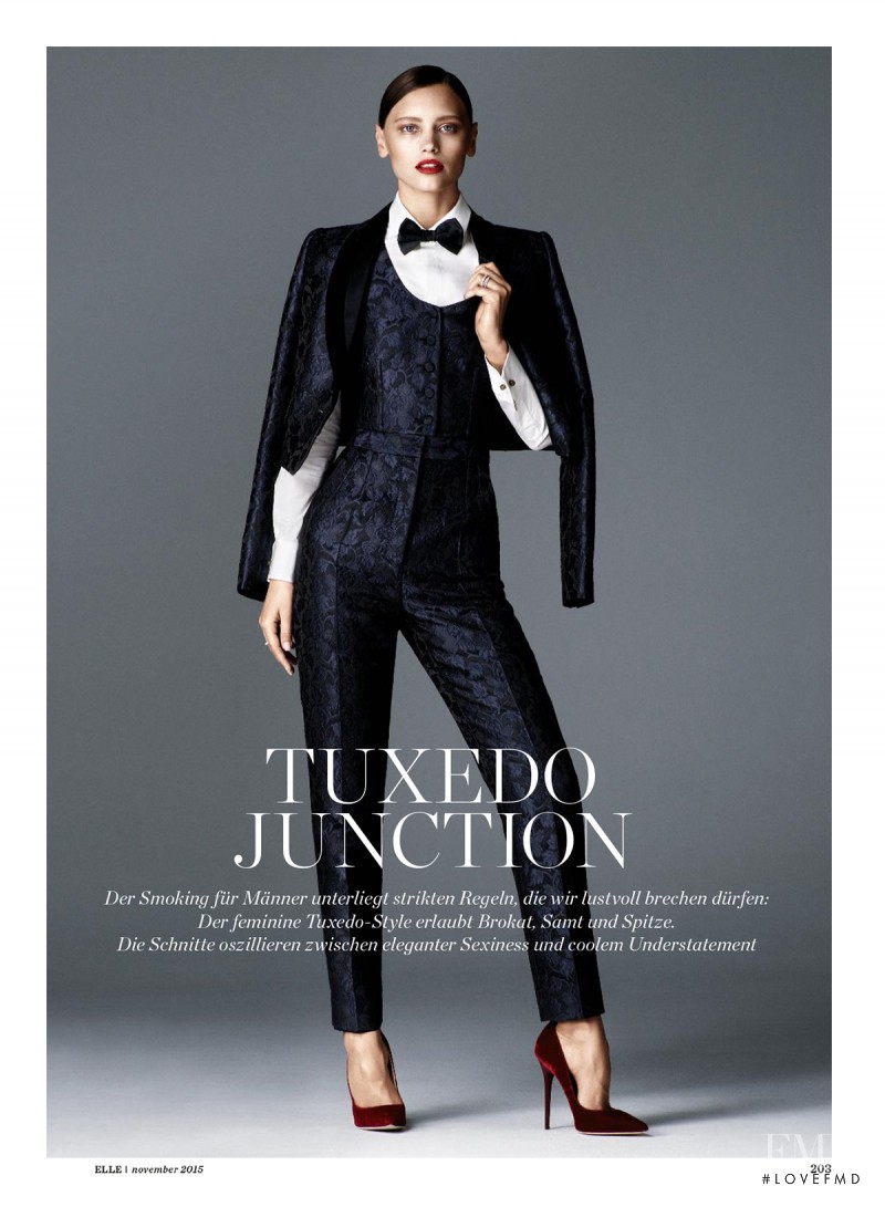 Mila Krasnoiarova featured in Tuxedo Junction, November 2015