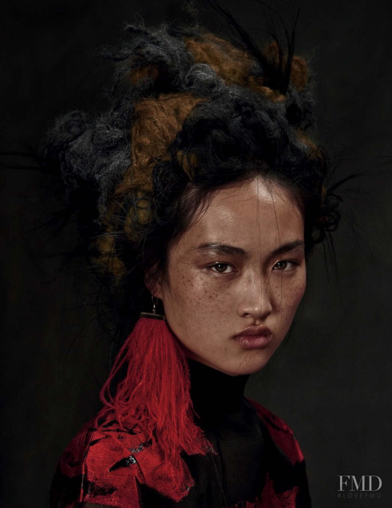 Jing Wen featured in Tour Du Monde, December 2015