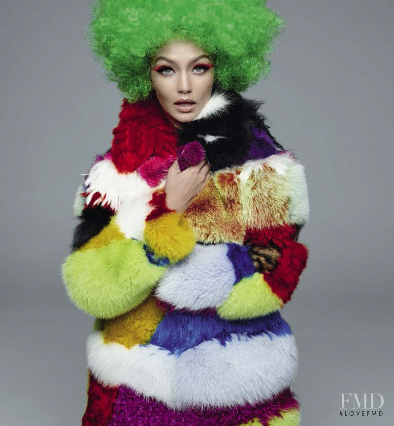 Gigi Hadid featured in The Power of Personality, November 2015
