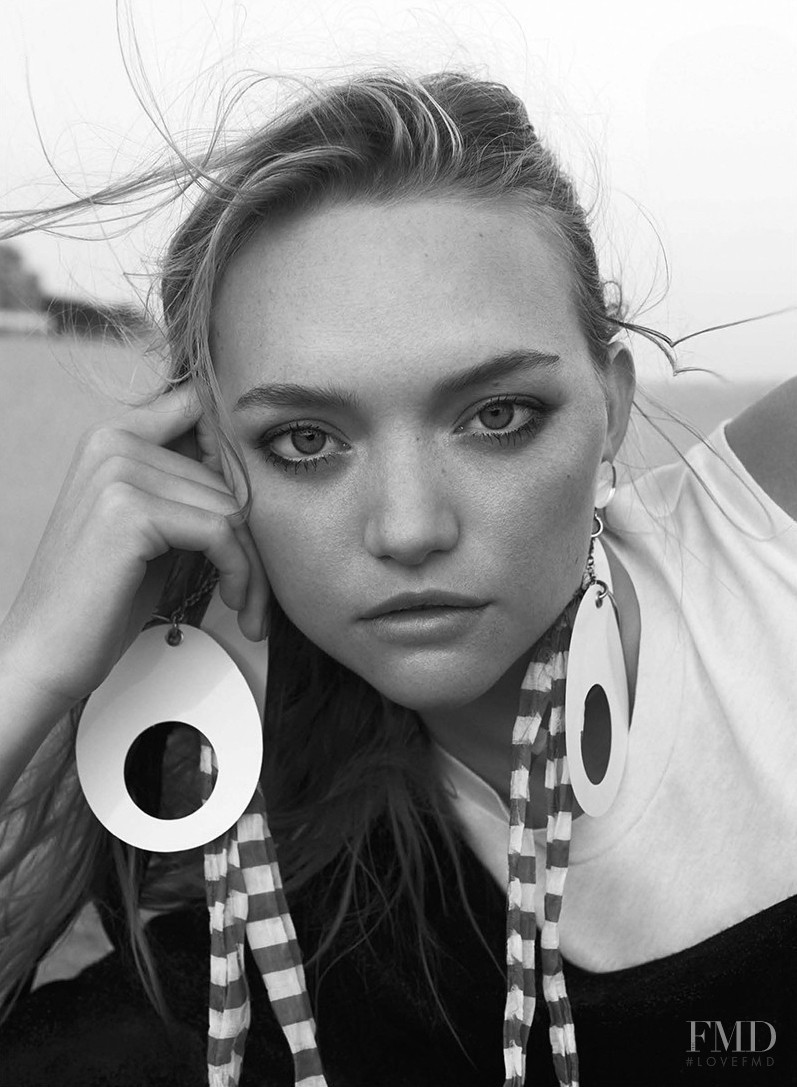 Gemma Ward featured in Cruising With Gemma, December 2015