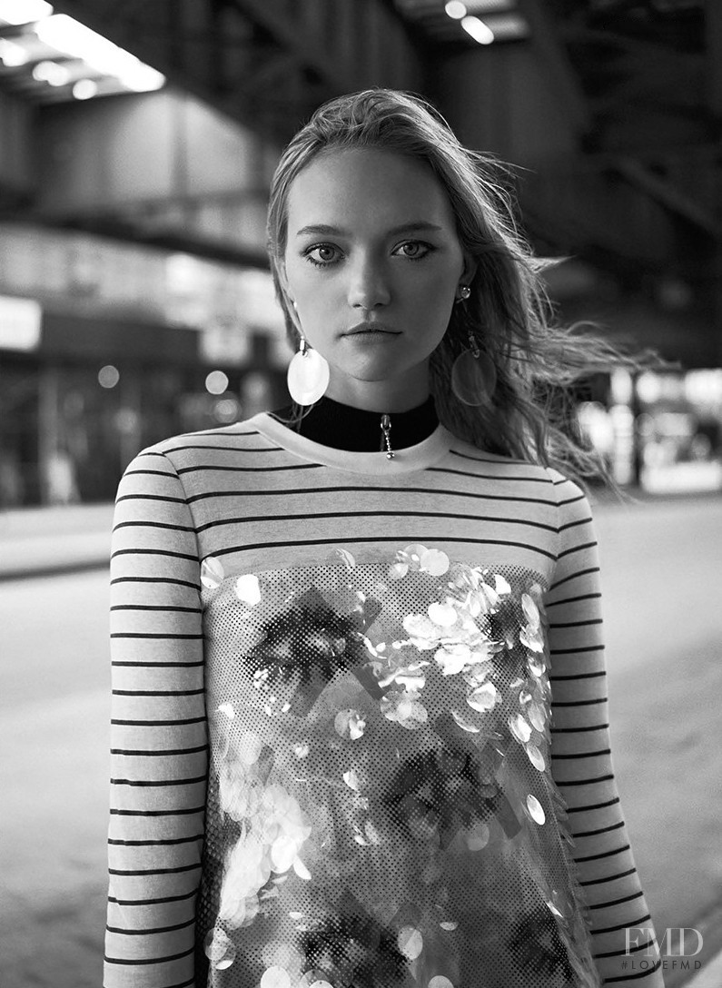 Gemma Ward featured in Cruising With Gemma, December 2015