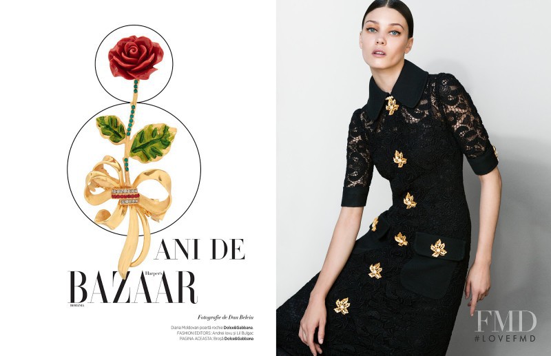 Diana Moldovan featured in Le Chat Noir, November 2015