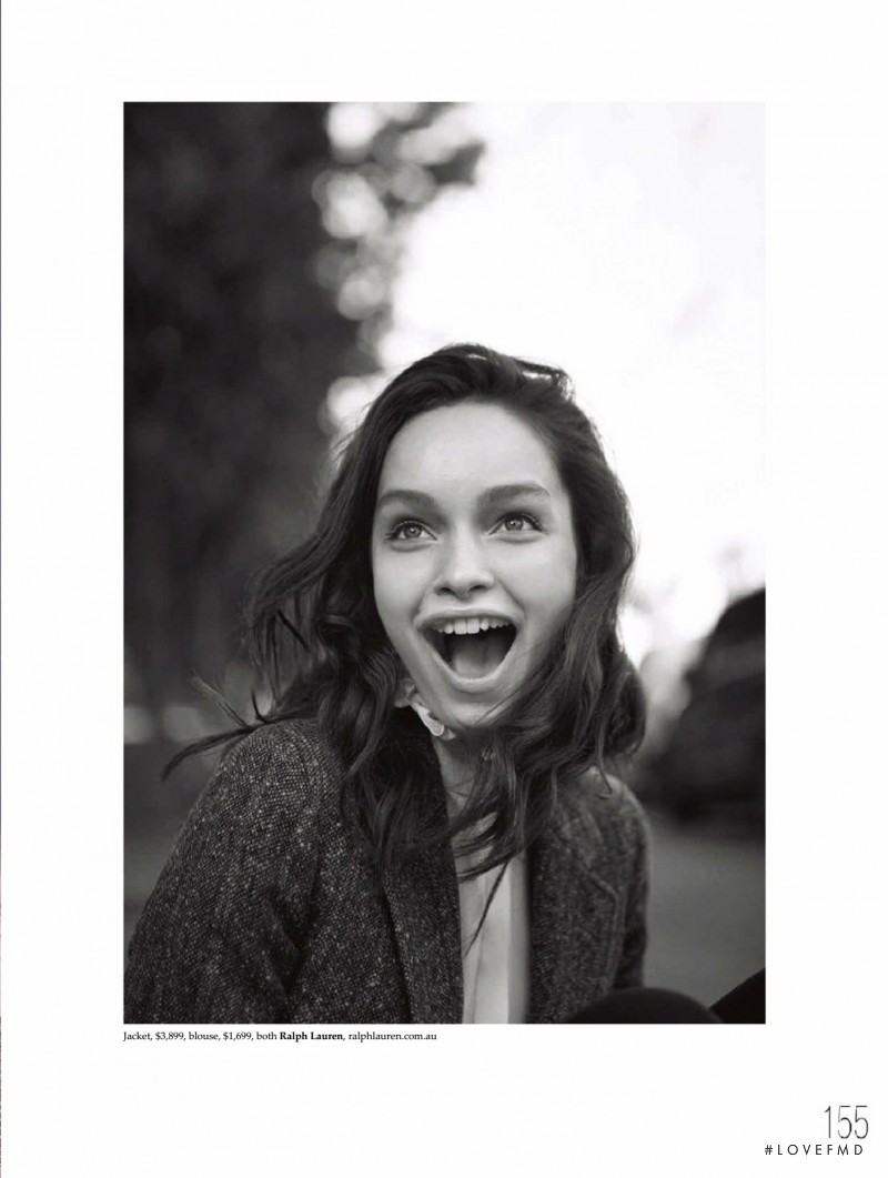 Luma Grothe featured in Look Out, September 2015