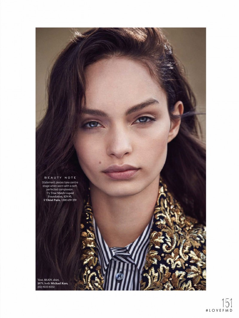 Luma Grothe featured in Look Out, September 2015