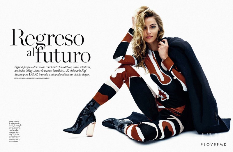Valentina Zelyaeva featured in Regreso Al Futuro, September 2015
