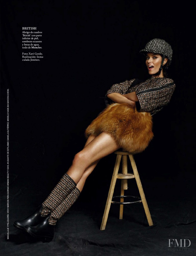 Nadejda Savcova featured in El Poder Del Estilo, September 2015