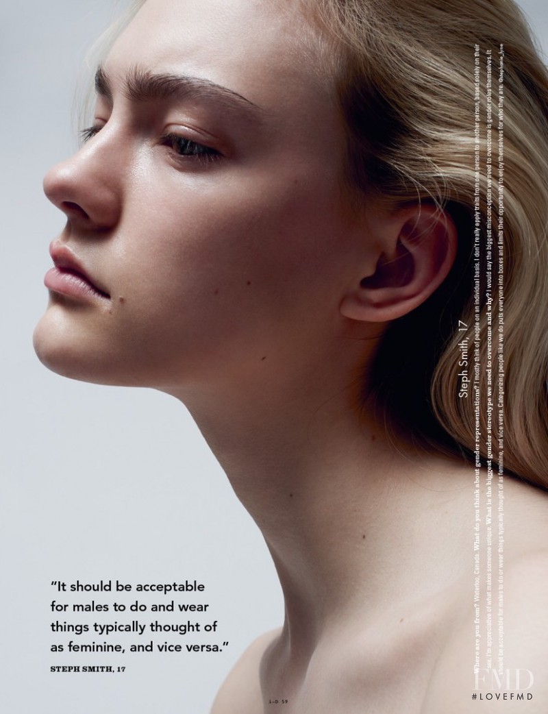 Steph Smith featured in face up to the future, September 2015
