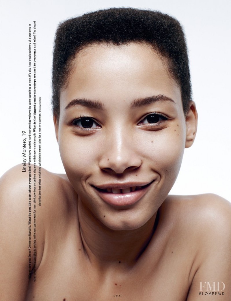 Lineisy Montero featured in face up to the future, September 2015