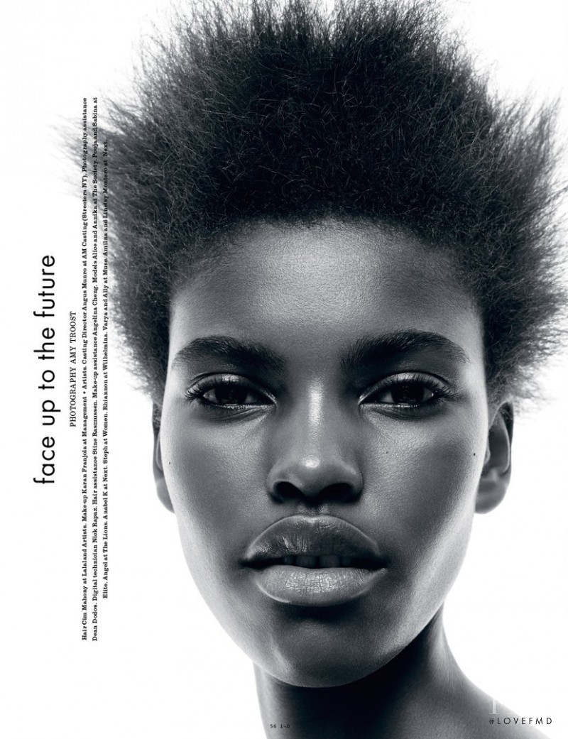 Amilna Estevão featured in face up to the future, September 2015