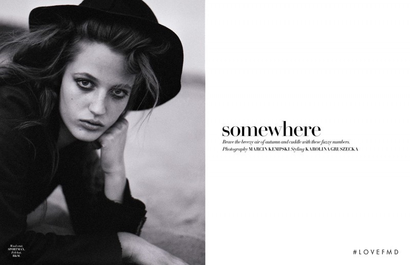 Julia Banas featured in Somewhere, November 2015