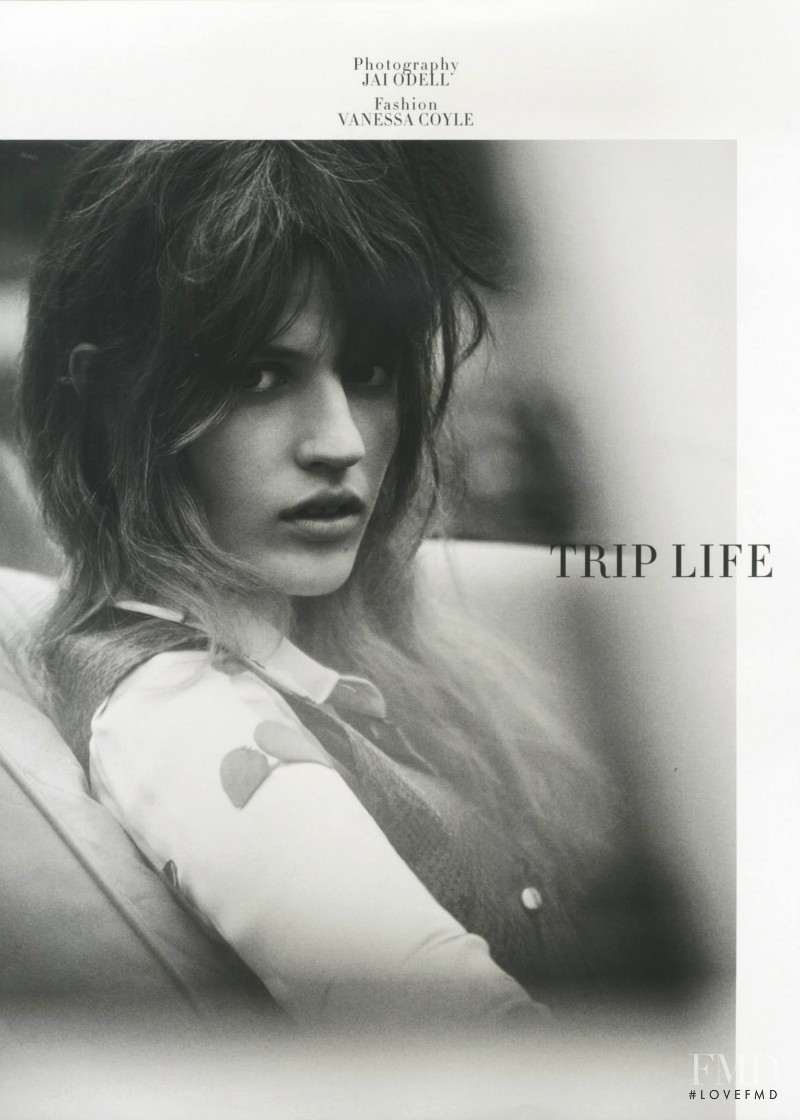 Julia Banas featured in Trip Life, February 2015