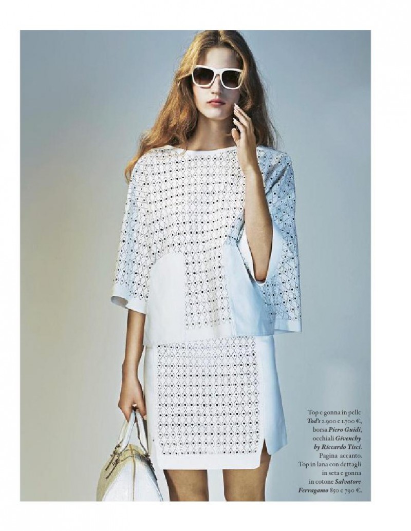 Julia Banas featured in Bianco & ..., February 2014