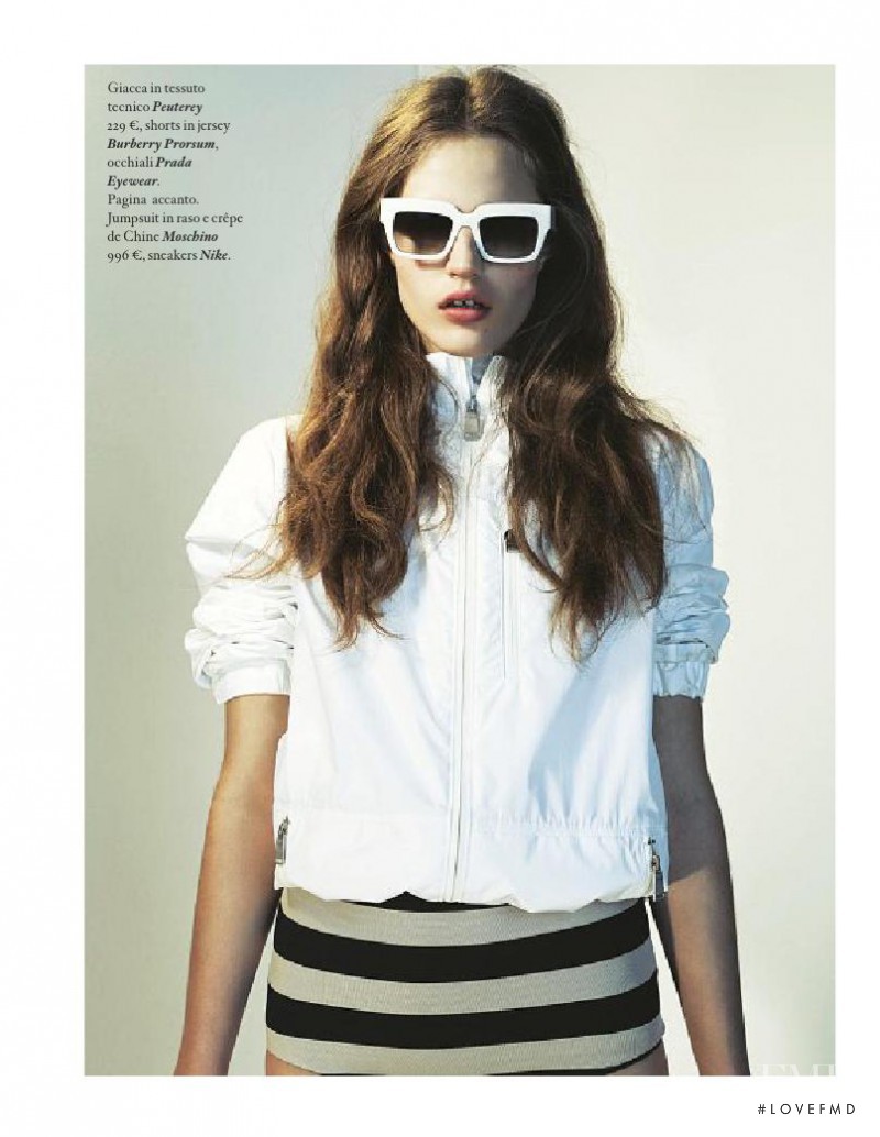 Julia Banas featured in Bianco & ..., February 2014