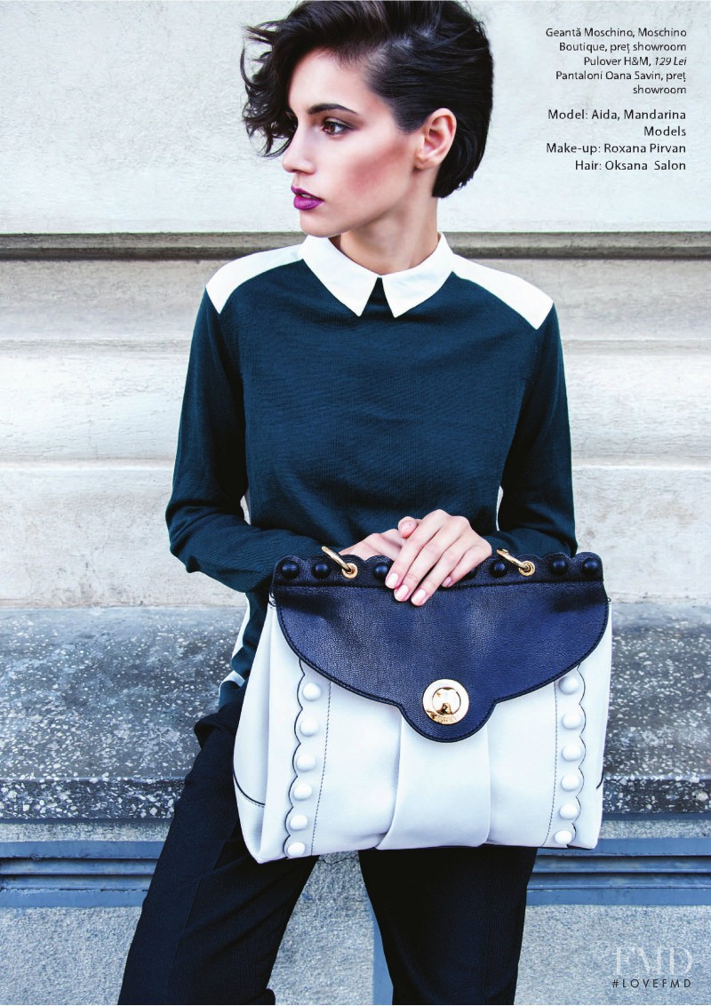 Aida Blue Becheanu featured in Metropolitan, October 2012