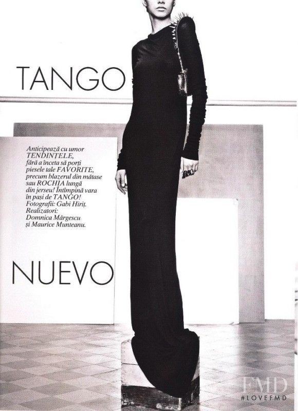 Aida Blue Becheanu featured in Tango Nuevo, March 2012