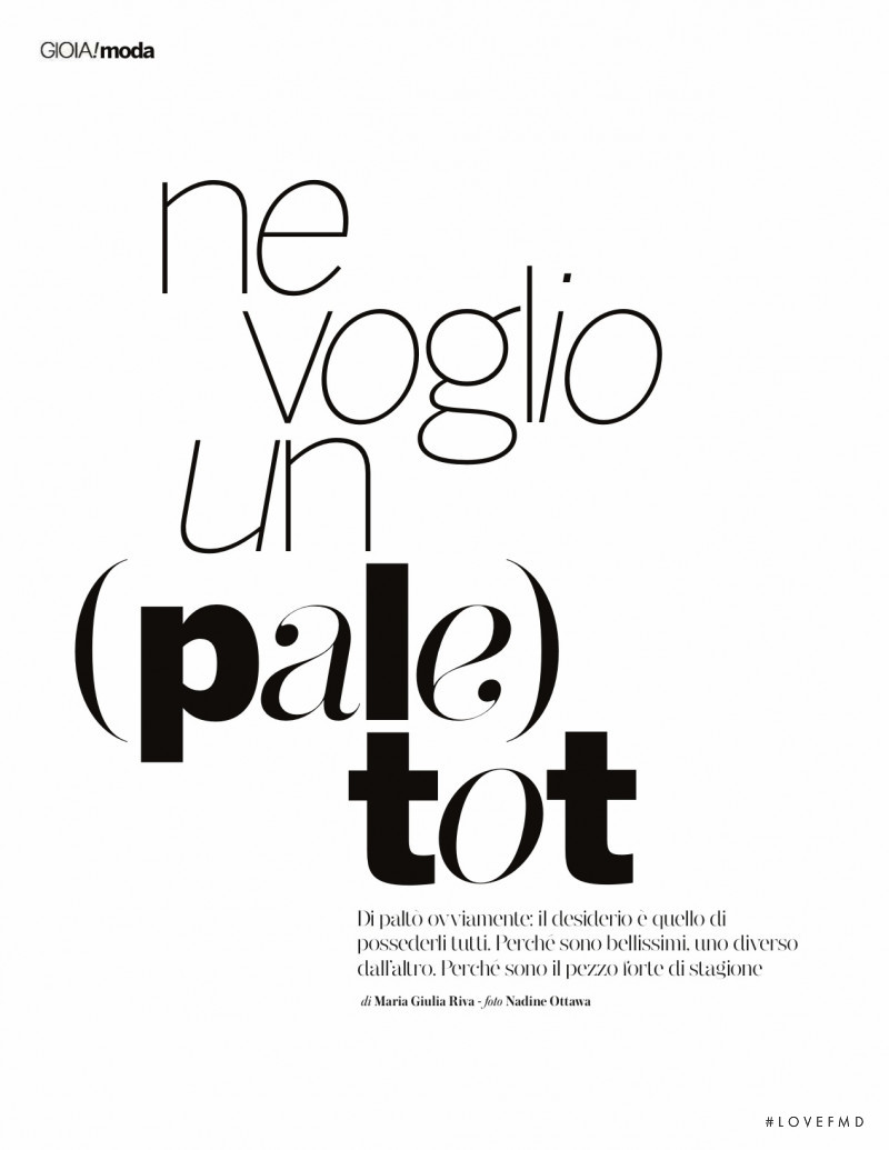 Ne Voglio Un P, October 2015