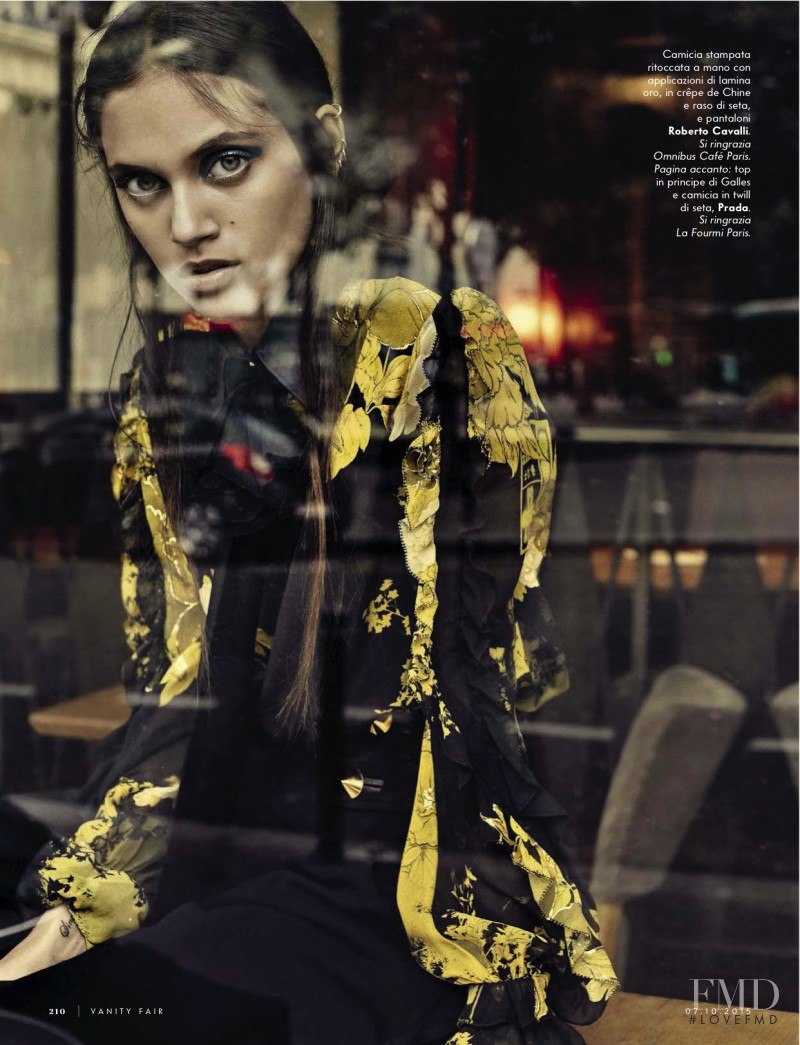 Dalianah Arekion featured in Parisienne, October 2015