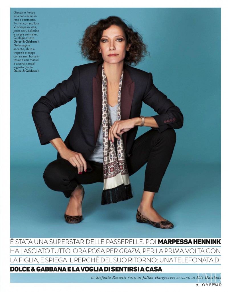 Marpessa Hennink featured in Questioni Di Famiglia, November 2015