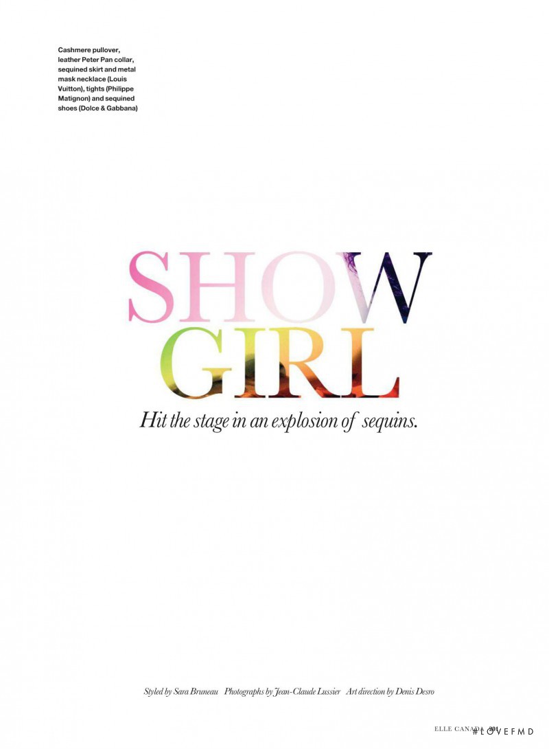 Show Girl, December 2011